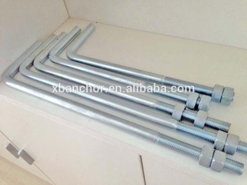 factory supply fasteners ANSI zinc plated anchor bolt made in hebei yongnian