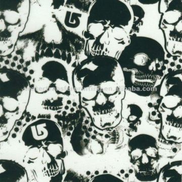Computer Case Skulls Pattern Water Transfer Printing Hydro Graphics Film width 100cm GWA9-2