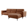 Classic Living Room Leather Delo Sofá