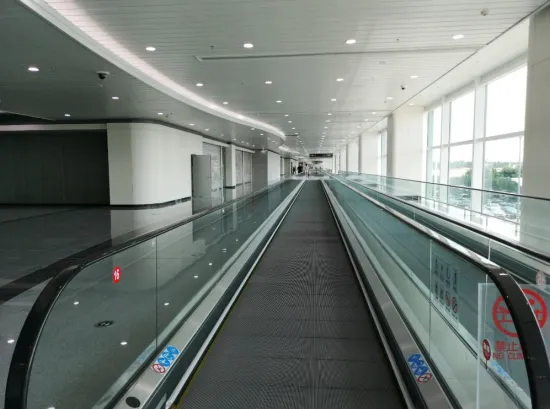 The Stainless Steel Moving Walkway