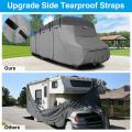 Upgraded 6 Layers Top RV Cover Camper Cover