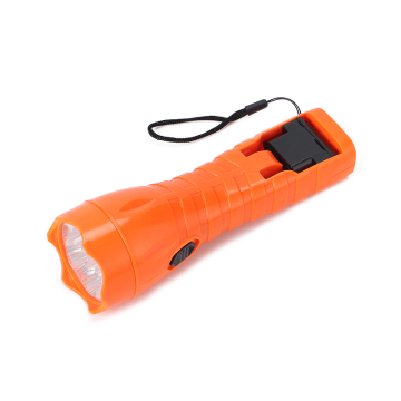 2-Speed Plastic 300mAh Plastic Flashlight for Household