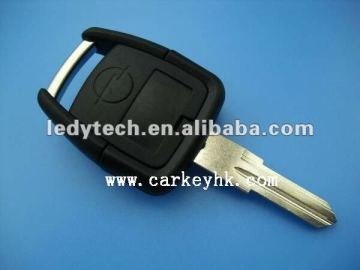 Top quality Opel 3 buttons remote key shell with left blade key fob