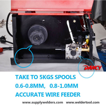 Pulsed mig tig mma 3 en 1 soldadora inverter, operación fácil portátil, pantalla digitalizada, control de salida preciso