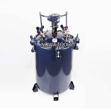 60L Pressure Paint Pot with Auto Stir Function - 16 Gallon Capacity