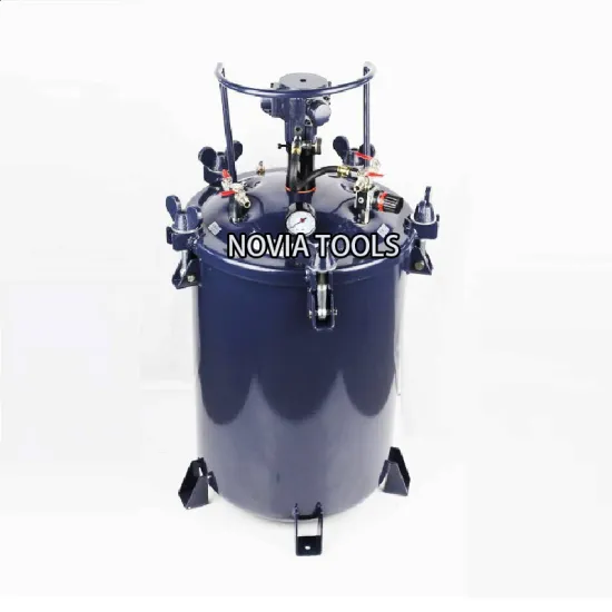 60L Pressure Paint Pot with Auto Stir Function - 16 Gallon Capacity