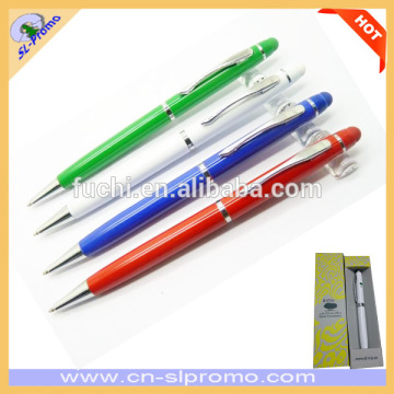 Cheap Promotional Metal Screen Touch Stylus Ballpen for iPhone/iPad/Tablets