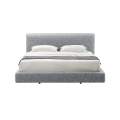 Lit king size lits lits en tissu lit moderne