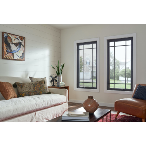 aluminium fixed panel window Panoramic windows aluminum fixed window with grill Manufactory