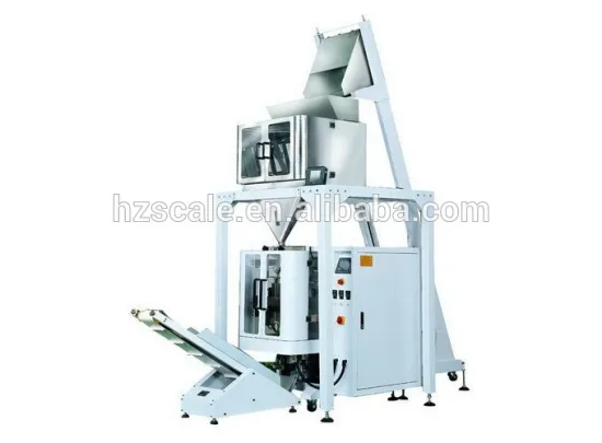 Linear weighing packaging system