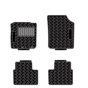 Durable Waterproof Fireproof High-Quality Latex/PVC/Rubber Car Mats for Kwid 2015