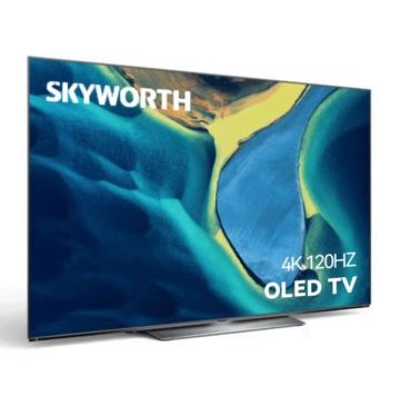 55-75 Inch SKYWORTH 65S81 Series 4K Smart Android OLED TV with LG Display, 120Hz Refresh Rate and Dolby Vision Atmos for Gaming and Entertainment