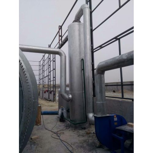 45% oil output waste tyre pyrolysis machine