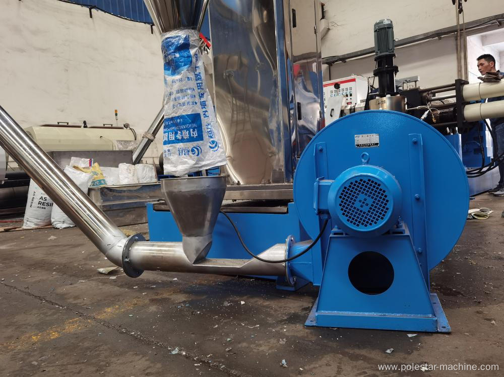 PE Pelletizing Machine for Recycling Washed Plastic Film