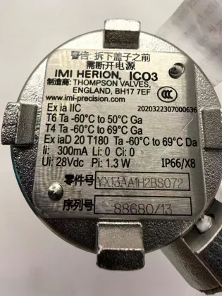 IMI NORGREN YX13 Series Two-Position Three-Way Valve