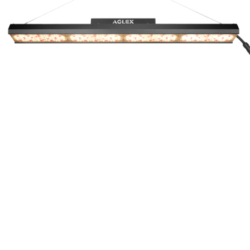 Black full spectrum led plant grow light bar