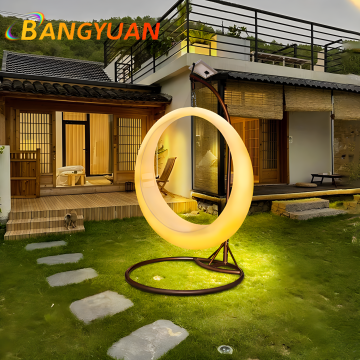 Versatile Hanging Moon Swing Chair for Indoors and Outdoors