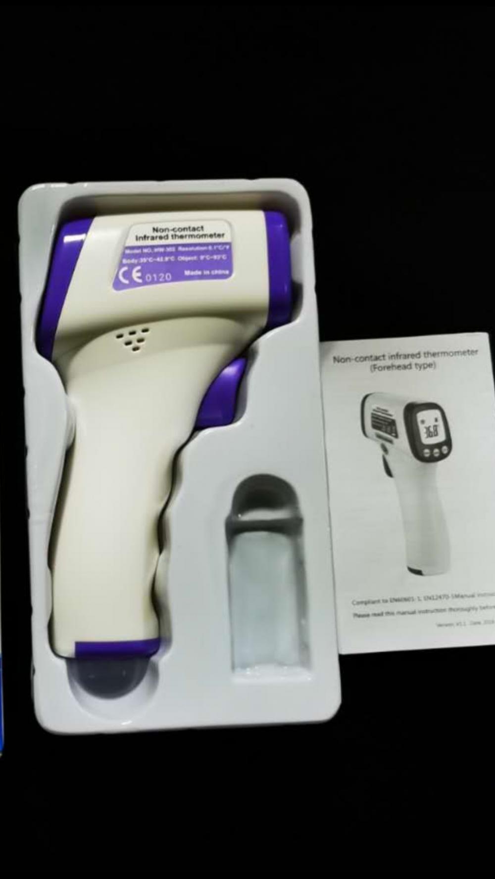 Medische contactloze digitale voorhoofd infraroodthermometer