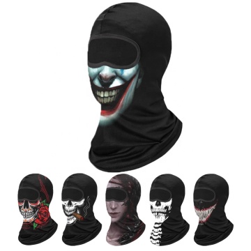 Custom Logo Skull Balaclavas for Winter Sports & Motorcycling