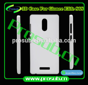 3d sublimation heat transfer blank smartphone case cover skin for Prosub-Gionee S6S