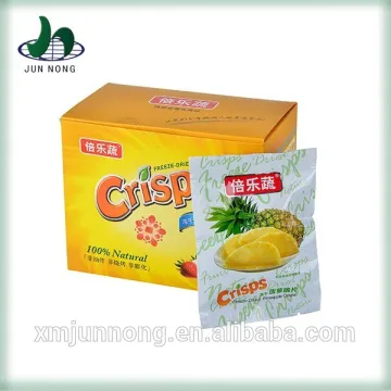Pineapple taste delicious freeze-dried fruit chips