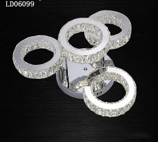decorative ceiling light led long crystal chandelier