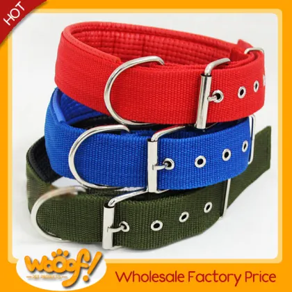 Hot selling pet dog products high quality day glo dog collar