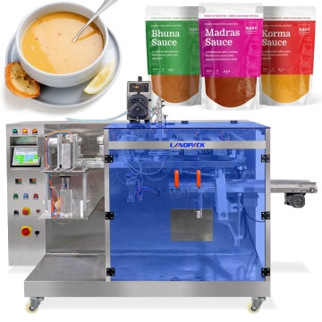 Soup Packaging Machine: Retort Packet Bag Doy Pack Pouch Pick Fill Seal Filling Packaging Equipment