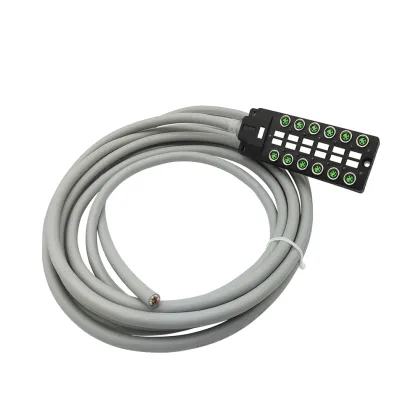 12 Way Interface M8 Distribution Box with Cable