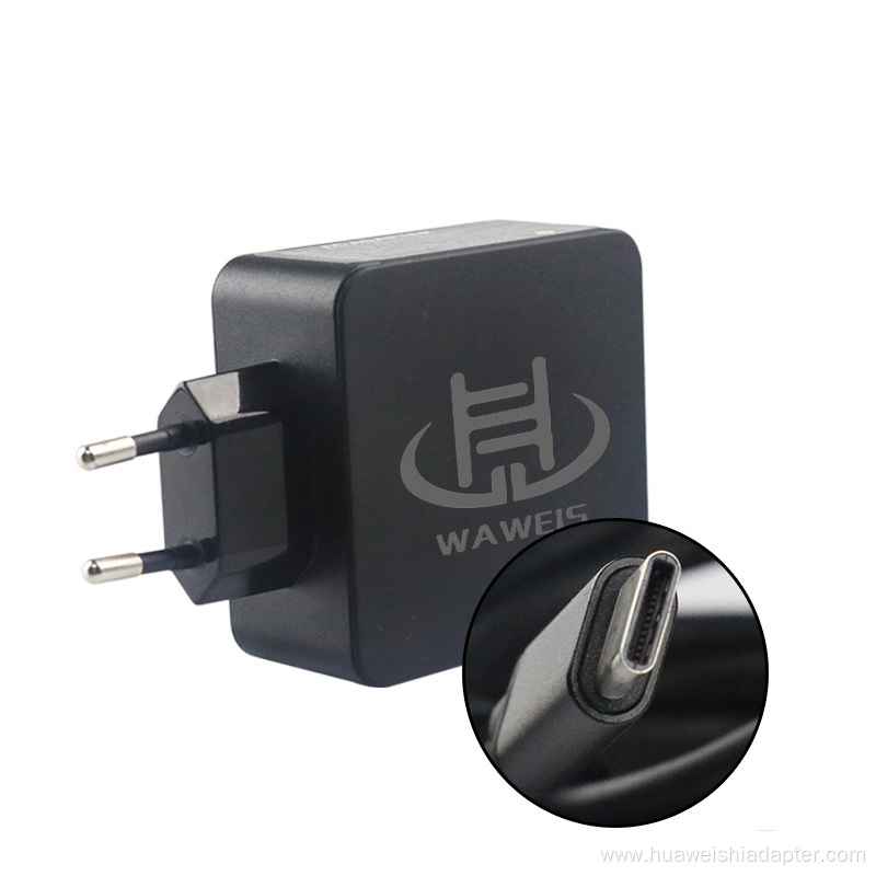 charger real 45w type-c ac dc adapter