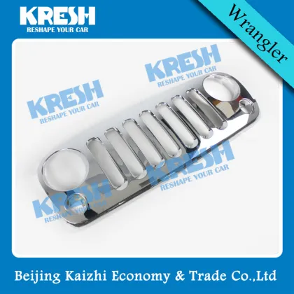 chrome grille ring chrome grille ring for Jeep wrangler JK and accessories for Jeep wrangler JK