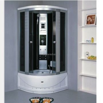 2014 New factory temper fashional glass steam wet shower room