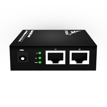 2 Optical 2 Electrical Single Mode Single Fiber SC Interface Gigabit Transceiver with 20km Dynamic LED Indicator Light