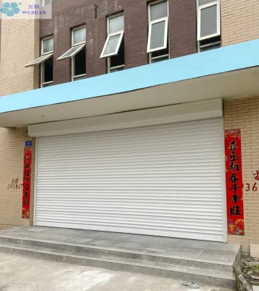 Outdoor Security Aluminium Roller Shutter Doors