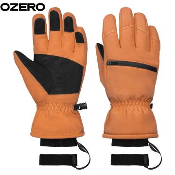 OZERO Breathable Boys Winter Gloves with Customization for Festive Gatherings