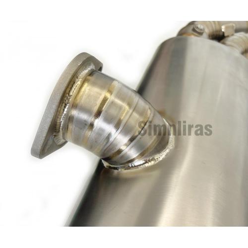 Titanauspuff für Volkswagen Golf R8