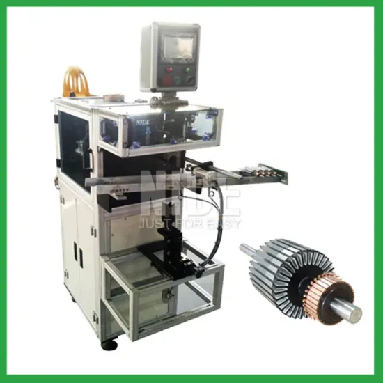 Auto rotor insulation paper insertion machine