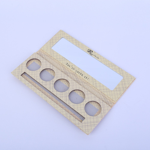 Custom Paper 5 colors Eyeshadow Palette Empty