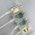 Clear Shell AC/DC -Leistungsadapter 12V 2a 24W