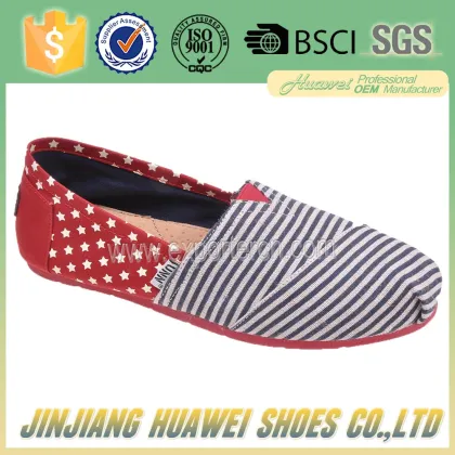 2016 Cheap Women Loafers Shoes Canvas Casual Shoes