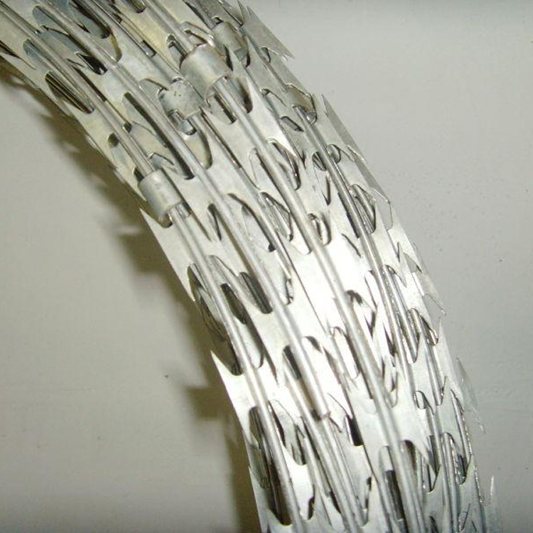 heavy galvanized razor barbed wire price per roll