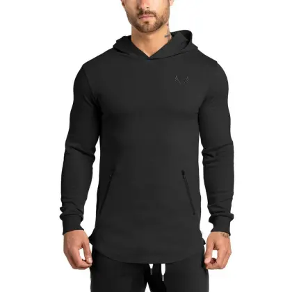 Mens Pullover Fleece Hooded Sweatshirt
