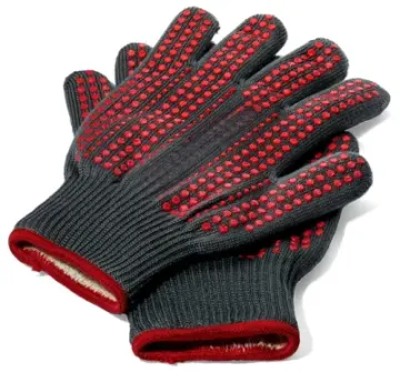 Heat Resistant Barbeque Grilling Accessories Top Oven Cooking Barbecue Gloves