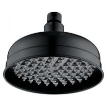 Pomme de douche rail noir mat