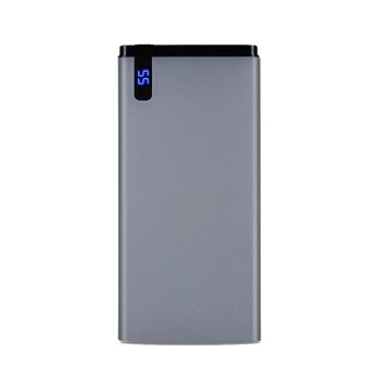 slim 10000mah power bank with led display