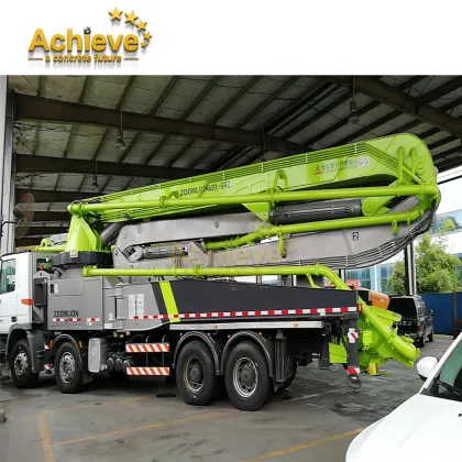 Secondhand Zoomlion 48M Concrete Pump Mixer Truck ZOOMLION 48X5RZ