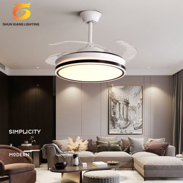 LED Ceiling Fan with Light: Control for Living Room, Dining Room, Bedroom