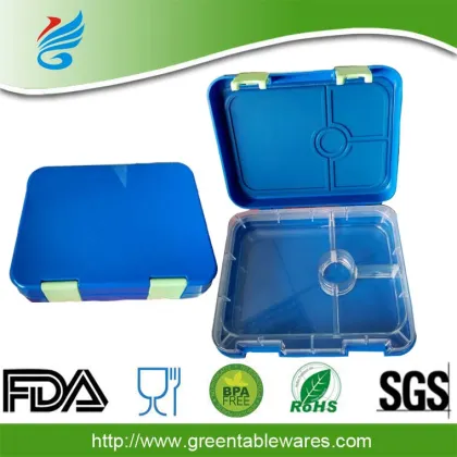 bear imprint leakproof kids lunch box food container