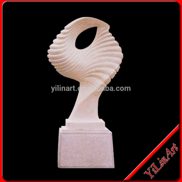 Pink Marble Peacock Statue Birds Statue (YL-C085)