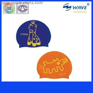 2014 Best Selling Style Kids Swimming Hats